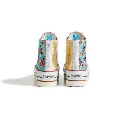 Desigual High-Top Sneakers "Floral Patchwork"