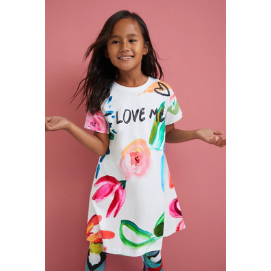 Desigual Girls "I Love Me" Kleid