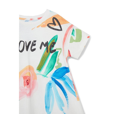 Desigual Girls "I Love Me" Kleid