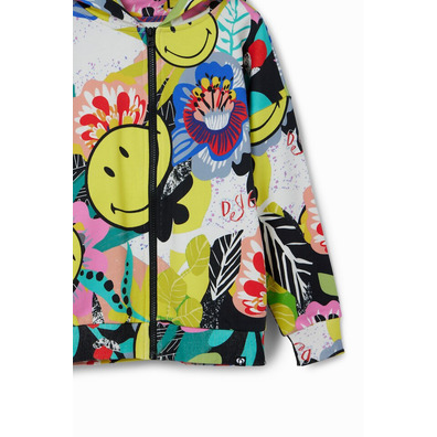 Desigual Junior Smiley Originals Sweatshirt "Multicolor"