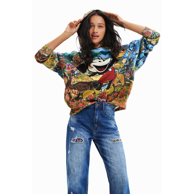 Desigual M. Christian Lacroix Hoodie mit Disneys Mickey Mouse