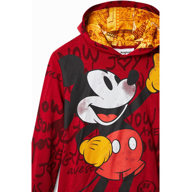 Desigual Junior Mickey Maus Kapuzen T-Shirt