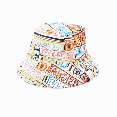 Desigual Mickey Maus Reversible Bucket Hat