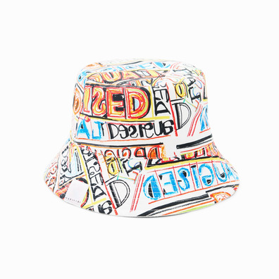 Desigual Mickey Maus Reversible Bucket Hat