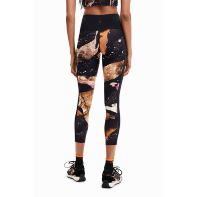 Desigual Mineral-Effect Druck Leggings