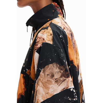 Desigual Oversized Mineral Effect Jacke