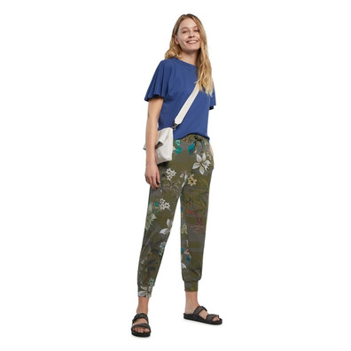 Desigual Pant Cropped Camo