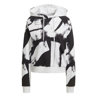 Adidas Essentials Print Relaxed Hoodie