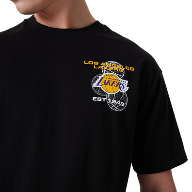 Neu Era NBA L.A. Lakers Basketball Graphic Tee "Black"