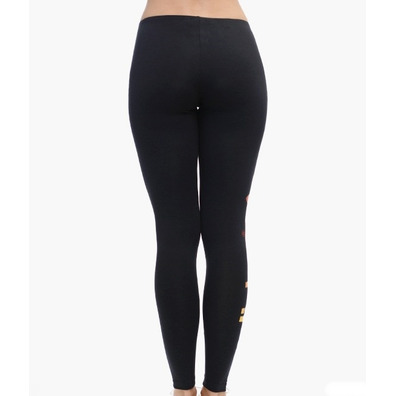 Adidas Leggins Land (schwarz/rot/gelb)