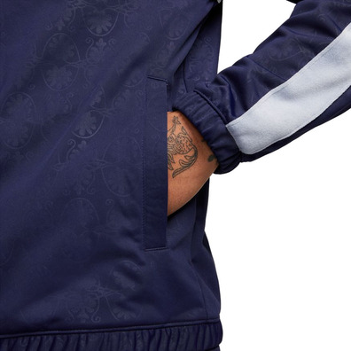 Giannis Nike Basketball Leichte Jacke "Blackened Blue"