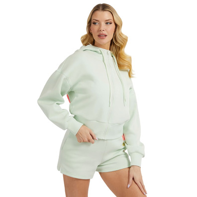 Guess Edwina Kapuzen Zip Sweatshirt