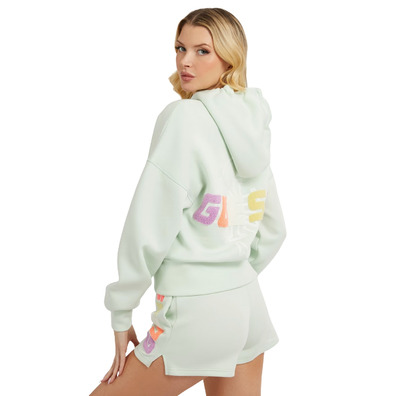 Guess Edwina Kapuzen Zip Sweatshirt