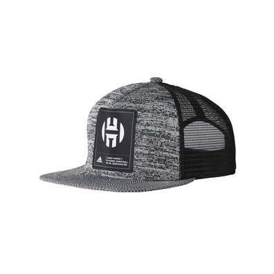 Harden Snapback Cap (dunkelgrauer Heather/schwarz/schwarz)