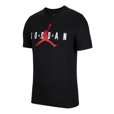 Jordan Air Wordmark T-Shirt "BlackRed"