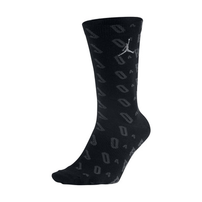 Jordan AJ 6 Sock (010/schwarz/anthrazit)