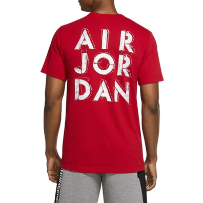 Jordan Dri-FIT Air Graphic T-Shirt "Gym Red"