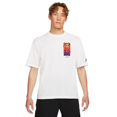 Jordan Dri-FIT Zion Herren SS T-Shirt "White"