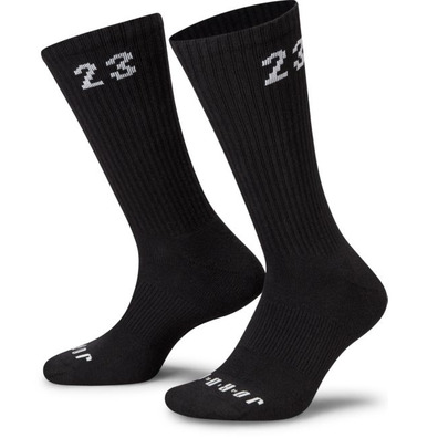 Jordan Essentials Crew Socken (3 Paare) "Black-White"