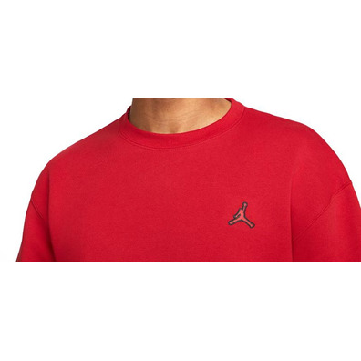 Jordan Essentials Männer Fleece Crew "Red"