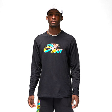 Jordan Flight MVP Long Sleeve Crew "Schwarz"