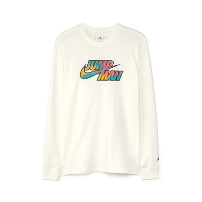 Jordan Flight MVP Long Sleeve Crew "Sail"