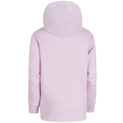 Jordan Girls HRR Logo 23 Fleece Pullover Hoodie "Pink Foam"