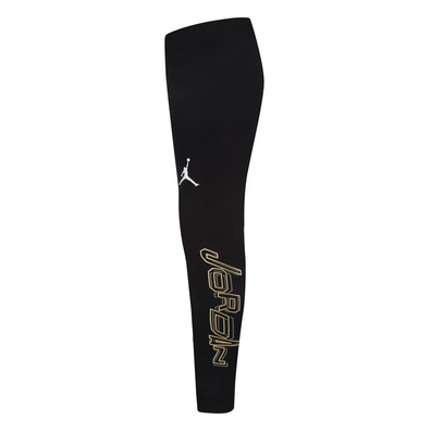 Jordan Girls JBD Take Flight Leggings Tights "Black-Gold"