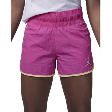 Jordan Girls JDB Lemonade Stand High-Flying Shorts Laser Fuchsia