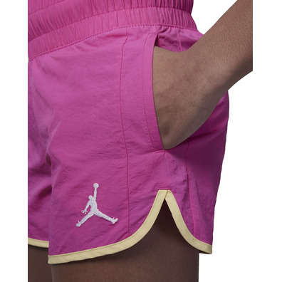 Jordan Girls JDB Lemonade Stand High-Flying Shorts Laser Fuchsia