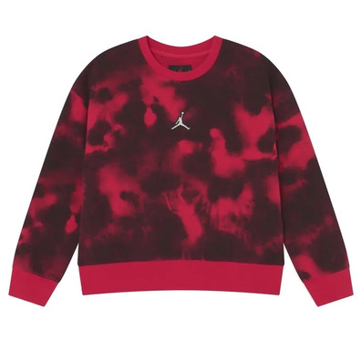 Jordan Girls Jumpman Essentials Boxy Crew Sweater "Sehr Berry"