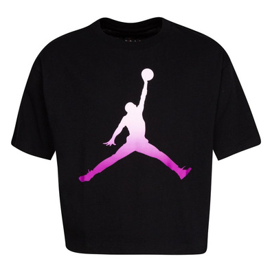 Jordan Girls Jumpman Graphic Core Boxy Tee "Black"