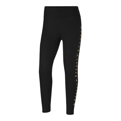 Jordan Girls Jumpman High-Rise Leggings "Black/Gold"