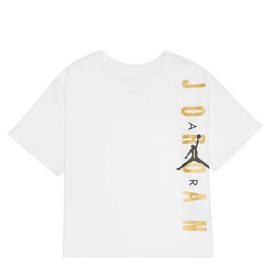 Jordan Girls Jumpman "Time to Shine" Tee "Weiß"