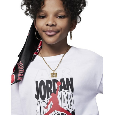 Jordan Girls New Wave Tee "Weiß"