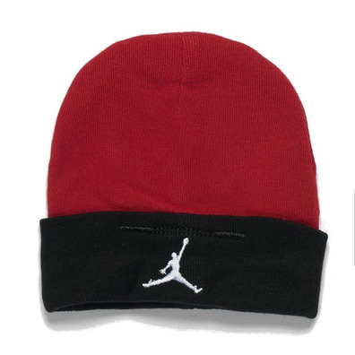 Jordan Infants Jumpman Basic Hat und Bootie Combo 2pc "Black-Gym Red"