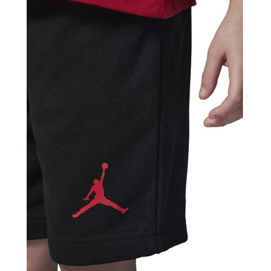 Jordan Infants Jumpman Jumbo Tee und Tee Kurz "Black-Gym Red"