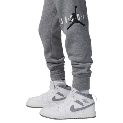 Jordan Infants Jumpman Nachhaltige Pullover Kapuze und Jogger Set "Carbon"