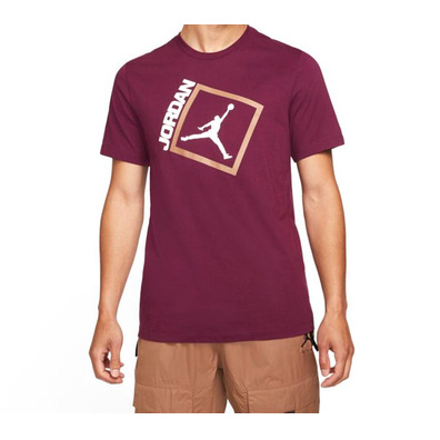 Jordan Jumpman Box Herren Short-Sleeve T-Shirt "Bordeaux"