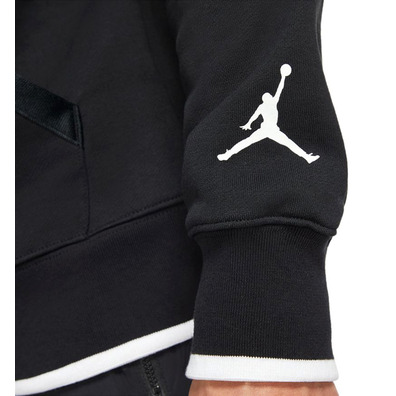 Jordan Jumpman Classics Printed Fleece Pullover "Black"