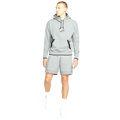 Jordan Jumpman Classics Printed Fleece Pullover "Grey"