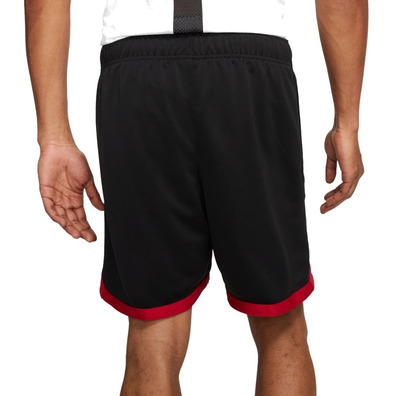 Jordan Jumpman Herren Graphic Knit Short "Black-Gym Red"