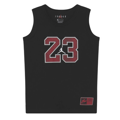 Jordan Kids 23 Etile Big Logo Tank Top "Schwarz"