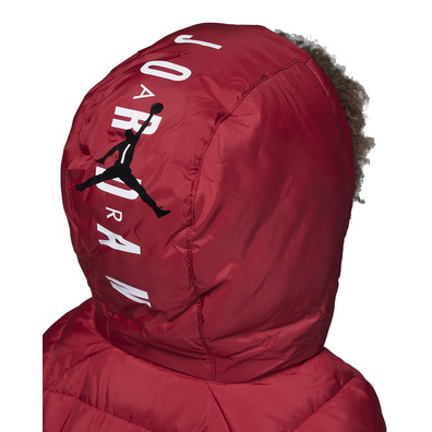 Jordan Kids Air Jumpman Graphic Puffer Jacke "Gym Red" \'