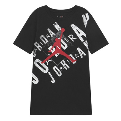 Jordan Kids Box Throwback Tee "Schwarz"