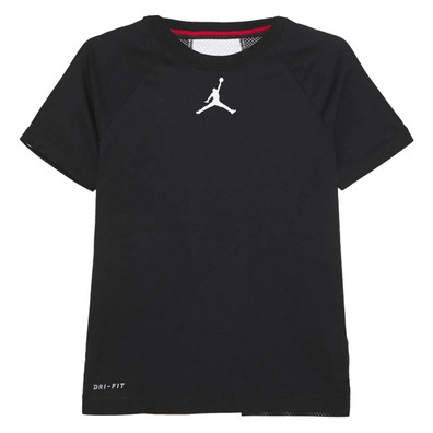 Jordan Kids Core Performance SS Top "Schwarz"