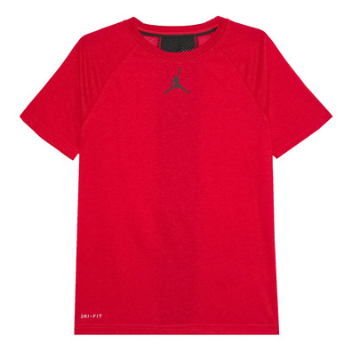 Jordan Kids Core Performance SS Top "Gym Red"