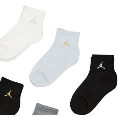 JDB für Kinder Alltag Essentials Knöchel 6 PPack Socken "Multi-Metallic"