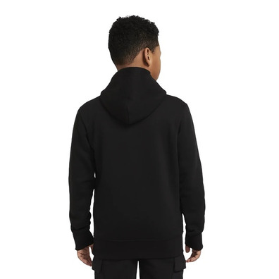 JDB für Kinder Jumpman X Nike Iridescent Hoodie "Black"