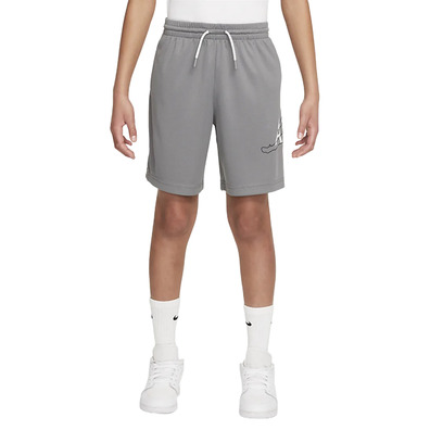 Jordan Kids Jumping Big Air Logo Mesh Short "Smoke grey"